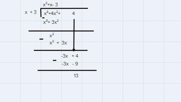 6. Use the remainder theorem to find P(-3) for P(x) = x³+4x²+4-example-1