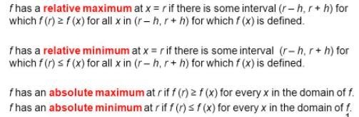 Question attached!!Answer choices 1. The graph has a relative minimum 2. The graph-example-3