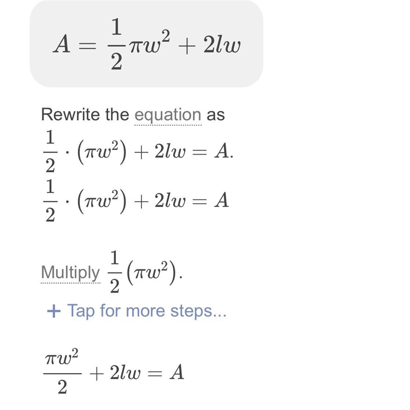 Solve the equation for the red variable.-example-1