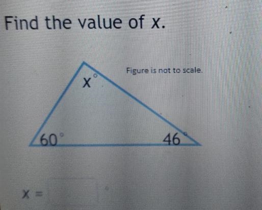 Find the value of x x6046x=-example-1