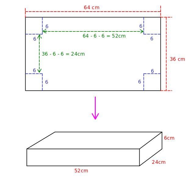 Find the volume of each rectangular solid to solve the following problems. An open-example-1