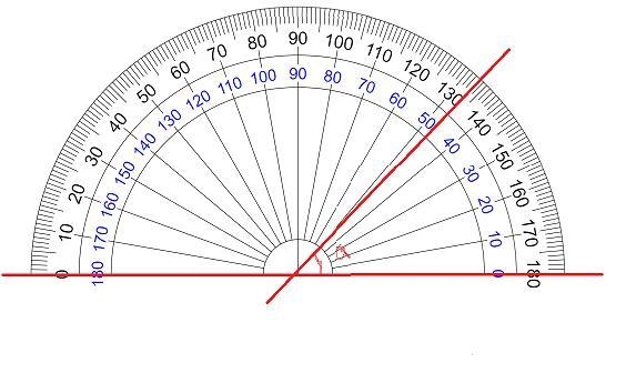 How do I measure Angle A and B, and find them?-example-1