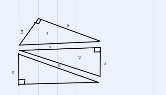 Finf the value of x and leave your answer in simplest radical form-example-1