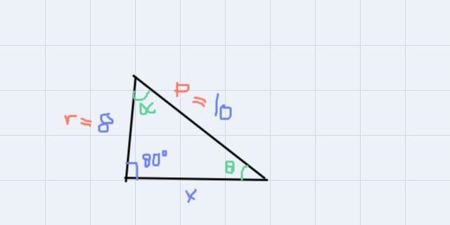 Round side lengths to the nearest tenth and round angle measures to the nearest degree-example-1