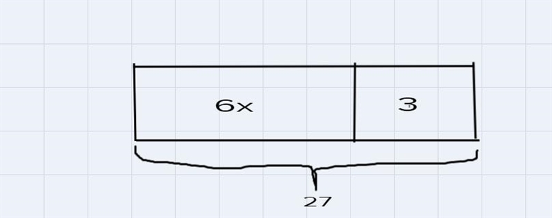 The third problem and I need to draw a tape diagram-example-1