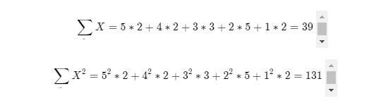 Find each value requested for the set of scores in the following frequency distribution-example-1