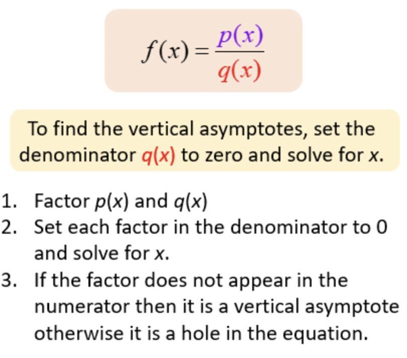 . What is the vertical asymptote(s) for y=x-5/x^2-4x-12​-example-1