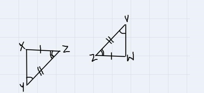 Consider the figure, where point Z is the midpoint of segments WX and VY, and the-example-3