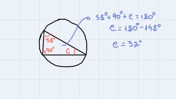 Please help me with the following problem:O is the center of the circumference. The-example-3