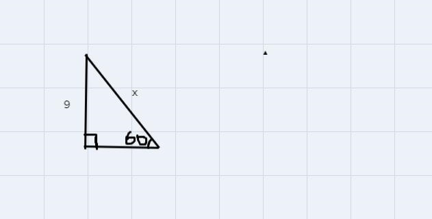 the altitude of an equilateral triangle is 9 . how long is the length of a side of-example-1