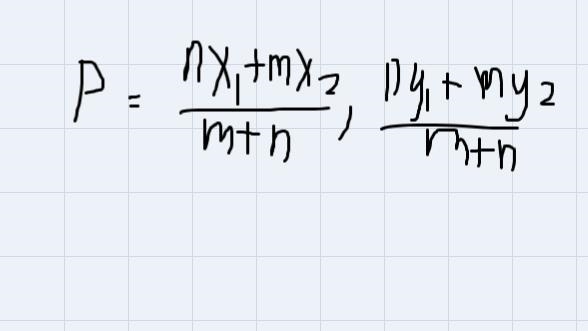 The points A(-3, -4) and B(5, 0) form a line segment. Find the coordinates of the-example-1