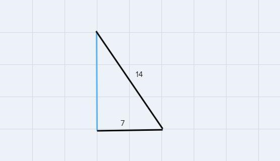 What is the exact height of the equilateral triangle shown below in which each side-example-2