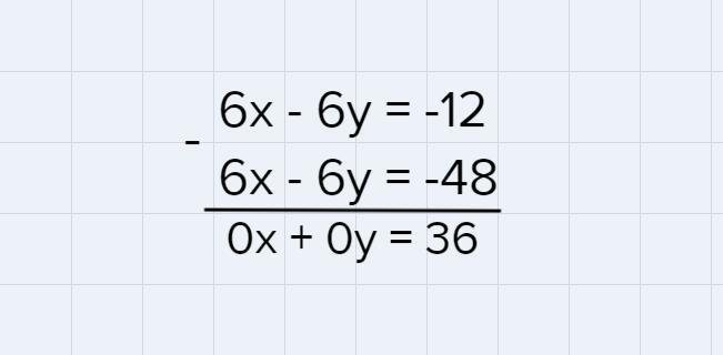 Use the elimination method to solve the following system of equations . then find-example-1