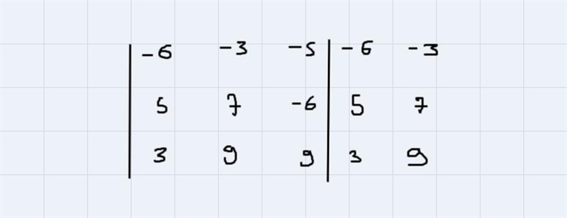 Find the value of -6 -3 -5 5 7 -6 3 9 9-example-2