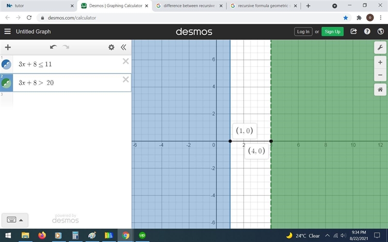 can someone please help me solve and graph this the past few have been incorrect and-example-1