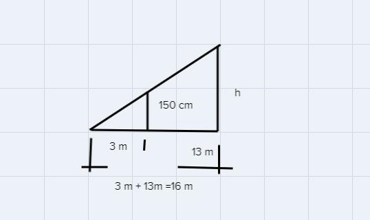 to find the height of a tree, a group of students devised the following method. A-example-1