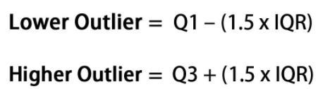 A data set with an outlier is shown. 20, 35, 40, 45, 45, 50, 75Which of the following-example-2