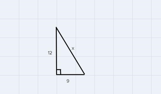 Find the missing measure in the figure. Look to see how the right triangle is being-example-1