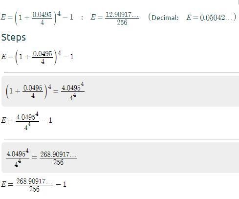 Determine which is the better investment: 5.02% compounded semiannually or 4.95% compounded-example-4