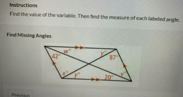 (Please help!!) It says to find the number value of variable “V”-example-1