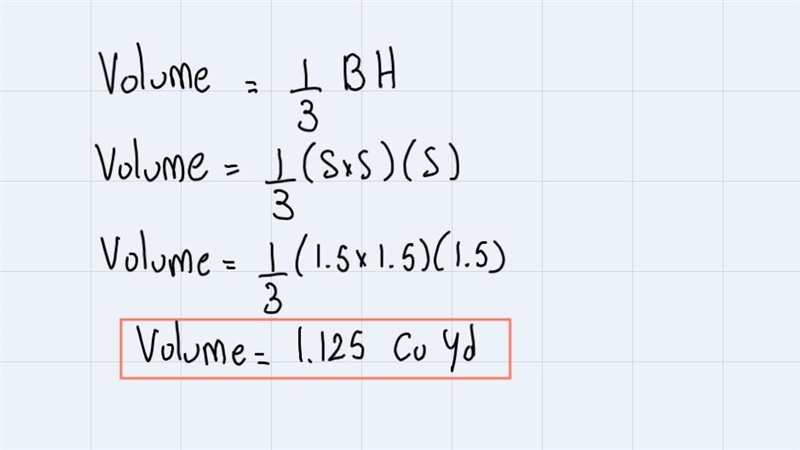 If s = 1.5 yards, what is the volume of the ice sculpture?-example-3