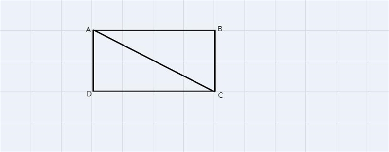 Draw a rectangle and one of its diagonals. Determine if the two triangles formed are-example-1