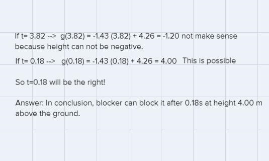 A punter kicks a football. Its height (h) in meters, t seconds after the kick is givenby-example-2