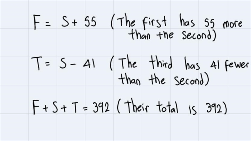 The first aircraft has 55 more seats than the second aircraft . The third aircraft-example-1