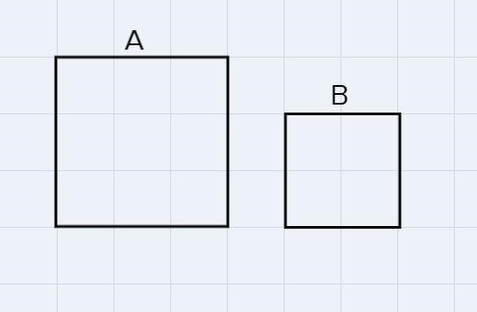 The perimeters of two squares are in a ratio of 6 to 4. What is the ratio betweenareas-example-1