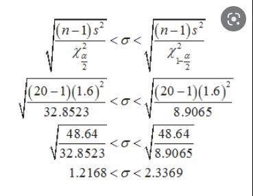 A manufacturer of pacemakers wants the standard deviation of the lifetimes of the-example-1