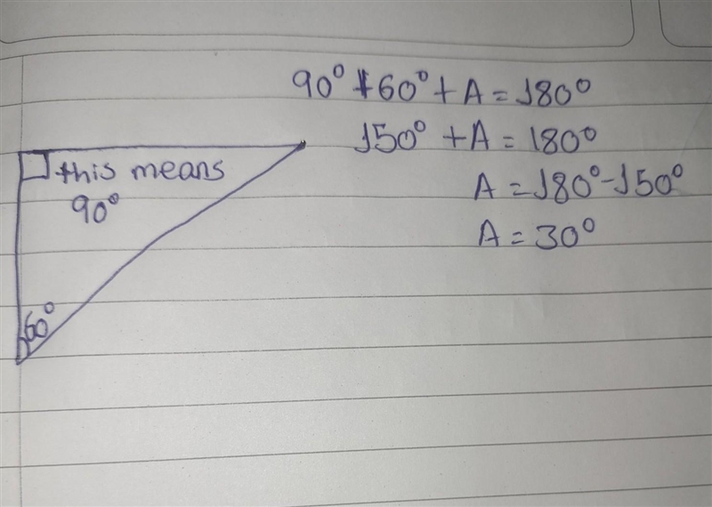 Explain special rights. Im confused how to find missing sides and angles-example-1