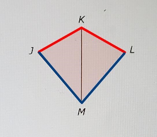 In the diagram, JK ZK, and IM M. K J M Why is AJKM BALKM? O A. Side-Angle-Side B. Angle-example-2