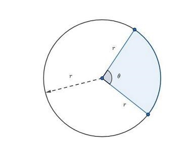 Find the area of the shadedSector in terms of π12 90-example-1