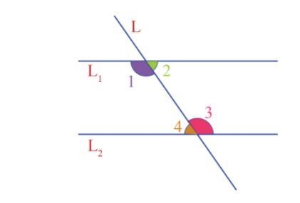 QUICK ANSWERS ONLY! No graph* 39. What are three pairs of corresponding angles?A. angles-example-1