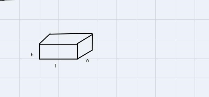 Construct two prisms that are proportional and provide the dimensions of your prism-example-1