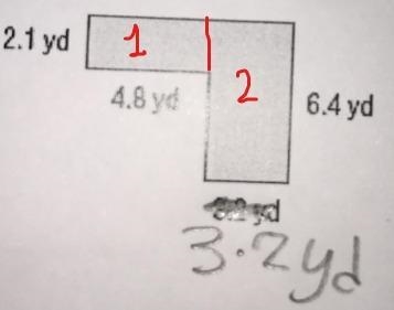 Find the area of the figure.EXPlAIN THE STEPS!!!!-example-1