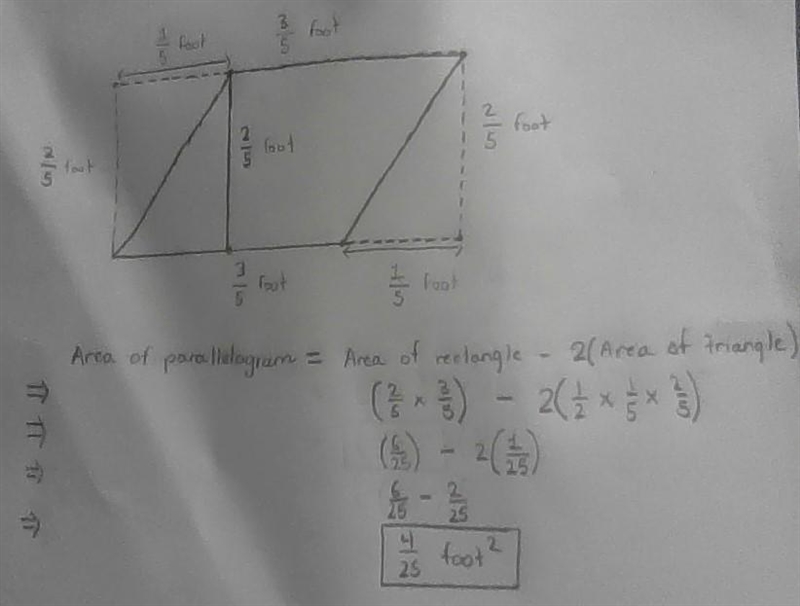 He figure shows a parallelogram inside a rectangle outline: A parallelogram is shown-example-1