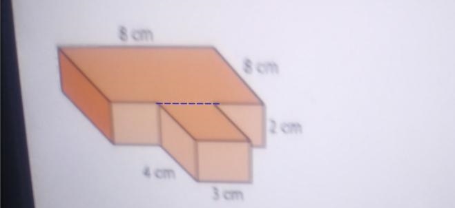 Find the volume of the composed figure. 2 cm 3 cm Enter the correct number in the-example-1