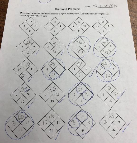 The operations that are on a circle are wrong, I need you to correct them, please-example-1