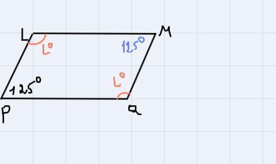 Find the measures in the parallelogram.5. Find m-example-1