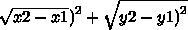 What is the answer for finding distance across two quadrants-example-1