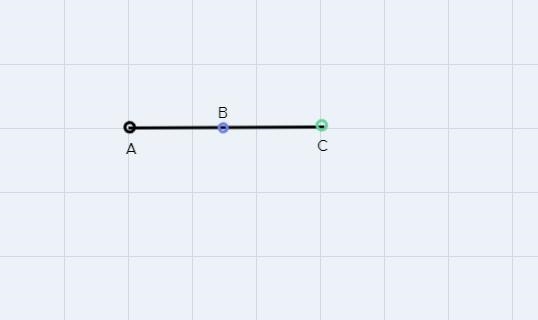 Given:B is the midpoint of AC. Complete the statement. If AB = 7,then BC = _____, and-example-1