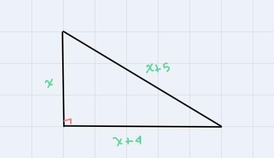 Need help finding the lengths of the sides of the triangle-example-1