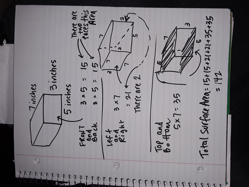 Erica wants to decorate a rectangular box by covering all the faces of the box, including-example-1