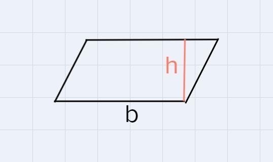 Solve for the area of a parallelogram that has a base of 1/2 in and a height of 8 in-example-1