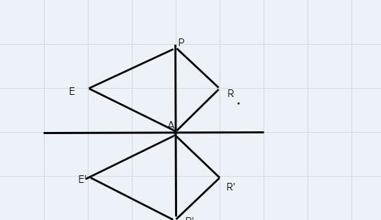 The question: Use the table to identify the corresponding angles and sides and write-example-1