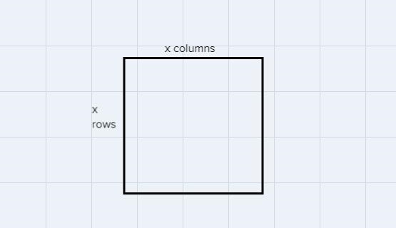 A group of cubes are arranged in a pattern with the same number of cubes in each row-example-1