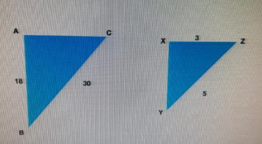 If these triangles are similar to using SAS, which angles must be equivalent?-example-1