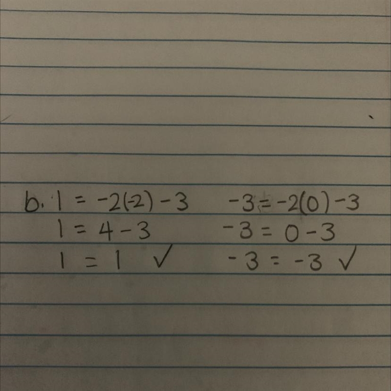 How do you solve this? I know the formula is y=mx+b-example-1