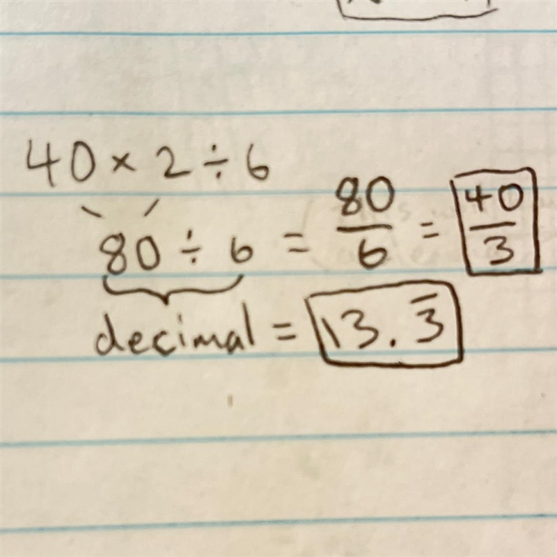 What is the answer to 40x 2/6 Explain how u got the answer also-example-1